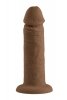 EVOLVED 6INCH VIBRATING DONG, DARK FLESH - dildo z wibracjami (cielisty) EVOLVED 6INCH VIBRATING DONG, DARK FLESH - dildo z wibracjami (cielisty)